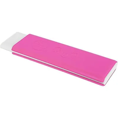 Produktbild von Läufer Kunststoff-Radierer Pocket 2 pink