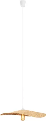 Immagine prodotto di Lampada a sospensione NAP bianca 1xE27x15W vimini / rattan / paglia dimensioni: 155x60x60 cm IP20 Maxlight