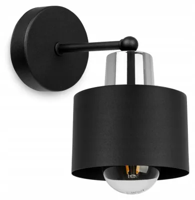 Produktbild von Wandleuchte Kinkiet Deckenlampe Schwarzer Lampenschirm LED Modern