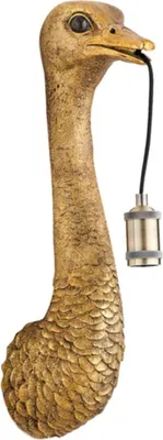 Image de Light & Living - applique murale - Ostrich - bronze - plastique - lampe animalière - E27 - 3123185