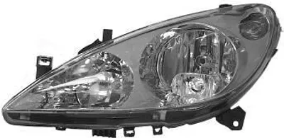 Produktbild von VAN WEZEL Scheinwerfer Links passend für PEUGEOT 307 CC (3B) 4040963