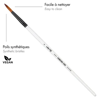 Produktbild von Darwi 12x DFY Rundpinsel 5 mm T 8 DF1105150008C