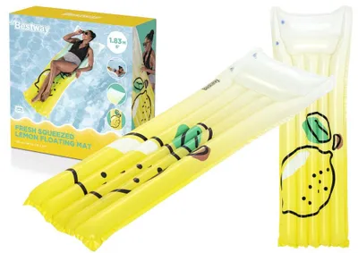 Zdjęcie produktu dla Bestway 44122, Zielony, Biały, Żółty, Pływający materac, Obraz, PCW, Mężczyzna/Kobieta, 100 kg