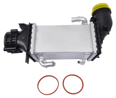 Obrázek produktu pro Chladič stlačeného vzduchu (intercooler) – pro motor 1,5 TSI TFSI (benzínový) – náhrada za díly 04E145785M, 04E145785E
