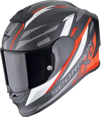 Produktbild von Scorpion Exo-R1 Evo Carbon Air Runner Integralhelm Matt-Schwarz / Rot S