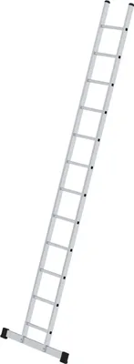 Produktbild von Sprossen-Anlegeleiter 350 mm breit mit Standard-Traverse 12 Sprossen