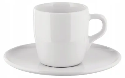 Produktbild von Alessi Itsumo,Mocha Cup And Saucer Vorteilset 4 Stück (Art.-Nr. NF07/76S, EAN 8003299484676)