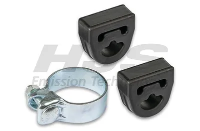 Produktbild von HJS Montagesatz Abgasrohr 82 13 6433 Hinten passend für MERCEDES-BENZ SPRINTER 3-t Kasten (903)
