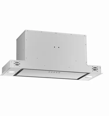 Produktbild von Klarstein TurboMax Dunstabzugshaube Unterbau, 75-cm-Unterbauhaube, 400 m³/h Luftdurchsatz, , LED-Beleuchtung, 3 Gebläsestufen, Kohlefilter, Weiß