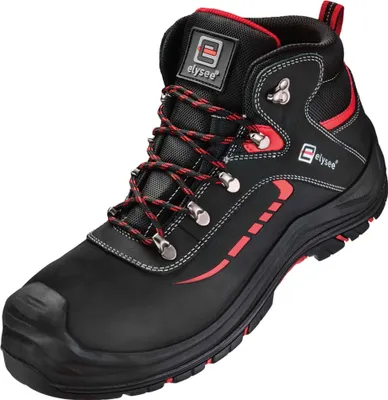 Obrázok produktu pre elysee S3 *LIPARI* LATCHBOOTS Pracovná obuv v plusových veľkostiach Black 34320 large unisex shoes