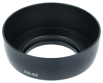 Produktbild von vhbw Gegenlichtblende Ersatz für Canon ES-62 für 52mm Objektiv, Rund, 8,4 cm, schwarz