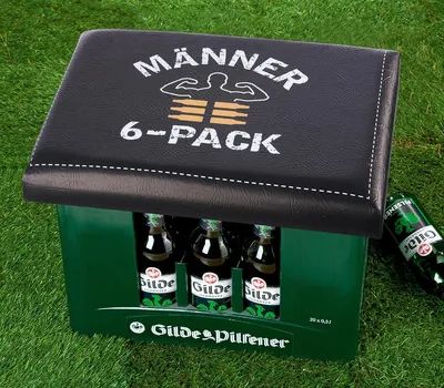 Produktbild von Gilde Kunstst Sitzpolster "Männer 6-Pack" VE 6