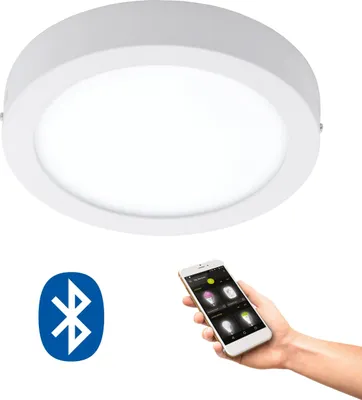 Produktbild von EGLO crosslink LED Außen-Deckenlampe Argolis-C, Smart Home Außenleuchte für Wand und Decke, Deckenleuchte dimmbar, Weißtöne einstellbar, IP44