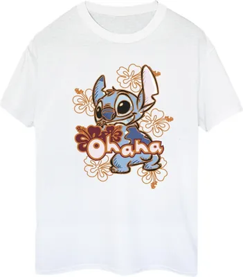 Produktbild von Disney - "Ohana" T-Shirt für Damen BI30222 (S) (Weiß)