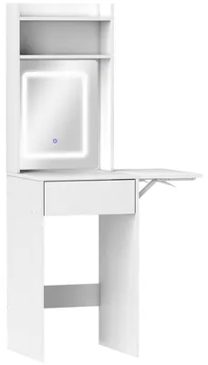 Imagen del producto de Mesa de maquillaje - Tocador - Escritorio de maquillaje - Mesa para maquillarse - Tocador - Diseño compacto