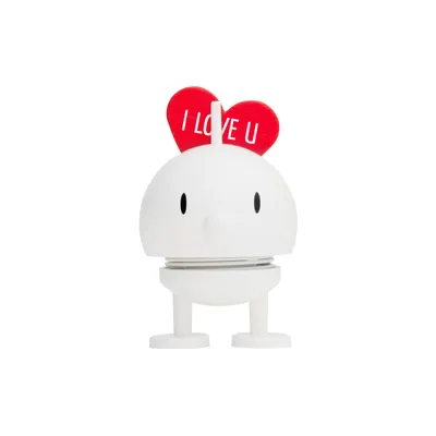 Produktbild von Hoptimist Baby Love Bumble, Klein, Wackelfigur Spielidee, Kunststoff, Weiß, 26132