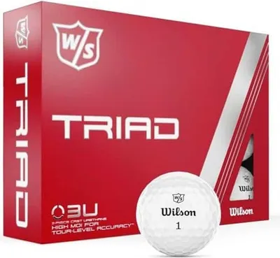 Produktbild von Wilson Staff Triad White Standard Golfball