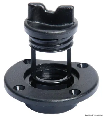 Obrázok produktu pre Vypúšťacia zátka Ø 50 mm , 1 kus