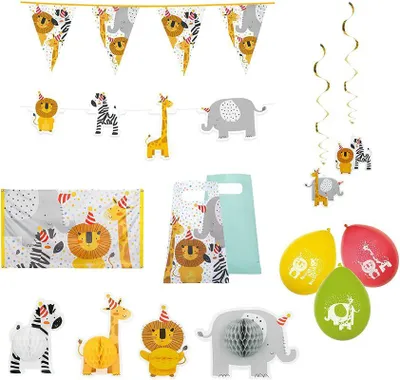 Produktbild von Boland Deko Set Safari XL