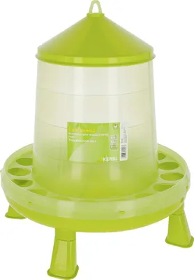 Obrázok produktu pre Kerbl Futterautomat mit Standfü¤en Inhalt 9,6 l, für Geflügel in Bodenhaltung