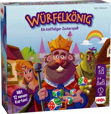 Produktbild von HABA Kinderspiel Würfelspiel Würfelkönig 2013106001
