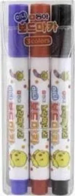 Zdjęcie produktu dla Marker suchościeralny mini 3 kolory DONG-A