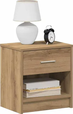 Obrázok produktu pre Maison Exclusive - Nočné stolíky 2 ks s zásuvkou Artisan-dub 39x28x41 cm