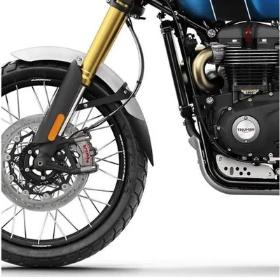 Produktbild von PUIG 20808N Verlängerung des vorderen Schutzblechs passend fuer TRIUMPH SCRAMBLER 1200XC Schwarz