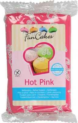 Produktbild von FunCakes Fondant Hot Pink 250g