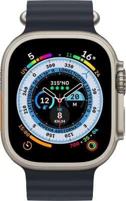 Produktbild von Apple Watch Ultra, OLED, Touchscreen, 32 GB, WLAN, GPS, 61,3 g