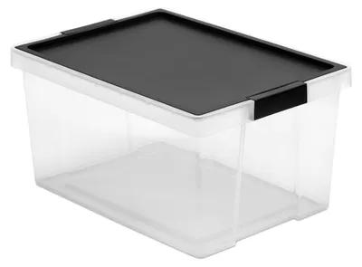 Aufbewahrungsbox 35 l, BPA-frei, stapelbar, mit Deckel
