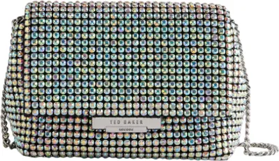 Produktbild von Ted Baker Umhängetasche Abendtasche Gliters Crystal Mini Crossbody Bag Silver - Col silberfarben