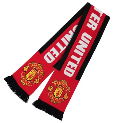 Produktbild von Manchester United FC - Schal für Herren GT15131 (Einheitsgröße) (Rot)