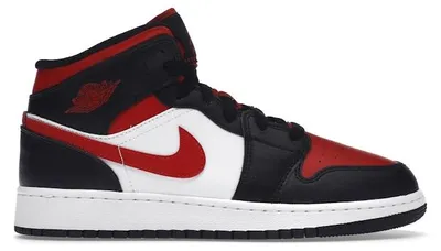 Image de Nike Boty Air Jordan 1 Mid GS, 554725079