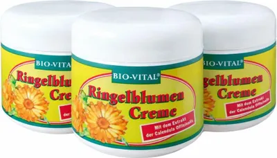Produktbild von 3x125 ml Bio-Vital Ringelblumen-Creme