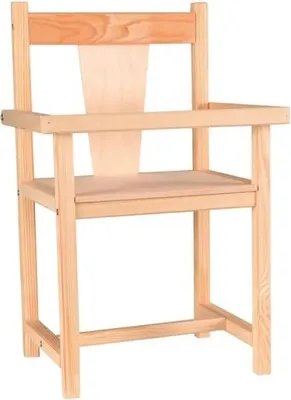 Obrázek produktu pro Egmont Toys Dřevěná židle pro panenky 23x18x40 cm