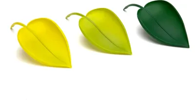 Produktbild von PELEG Design - Leaflow Bewässerungstrichter 3er-Set | Pflanzen Bewässerung | grüne Gießhilfe für Zimmerpflanzen