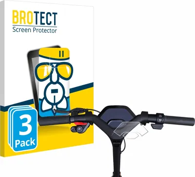 Produktbild von 3x BROTECT Schutzglas für Segway Ninebot P65D Schutzfolie Panzer Folie Glas Display Schutz klar
