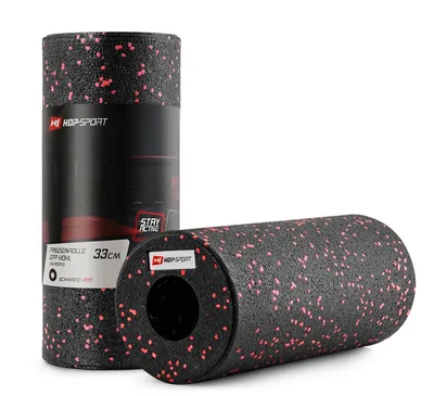 Produktbild von Hop-Sport Faszienrolle für Faszien-Training - Massagerolle für Ganzkörper-Selbstmassage aus umweltfreundlichem EPP - Hart, HS-P033YG