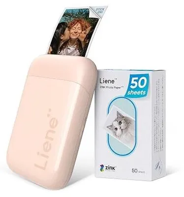 Zdjęcie produktu dla Drukarka fotograficzna liene mini przenośna bluetooth 5.0 do telefonu