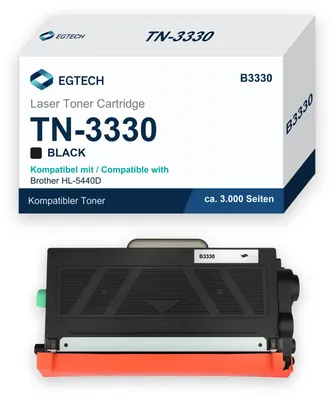 Produktbild von Toner kompatibel mit Brother TN-3330 HL-5440D HL-5450DN HL-5450DNT HL-6180DW