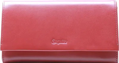 Produktbild von Esquire Geldbörse New Silk Ladies Long Wallet Red dunkelrot