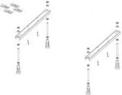 Produktbild von Riho universeel badpoten per set 01U