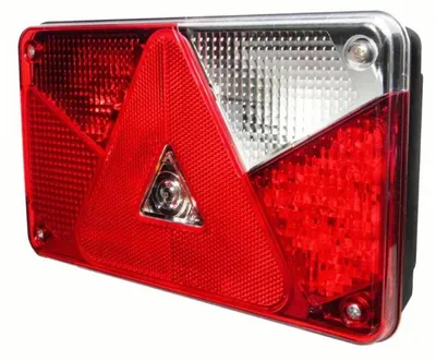 Produktbild von ASPÖCK MULTIPOINT V LED-Rücklicht, Bajonettanschluss 8-PIN, 7 Funktionen, rechts