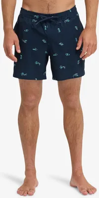 Image de Quiksilver Stretch Printed Volley 16 Dark Navy Spaced Out XL