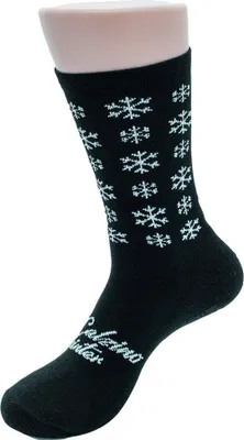 Produktbild von Angelina Calzino Winter Socken Schwarz EU 42 1/2-45 Herren,Damen Schwarz EU 42 1/2-45