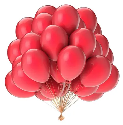 Image de Ballons rouges, 50 pièces, en latex, 10 pouces pour fêtes et décoration