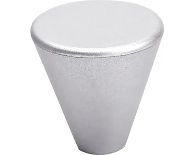 Obrázek produktu pro Walteco Nábytková knopka průměr 23mm, plast, stříbrná