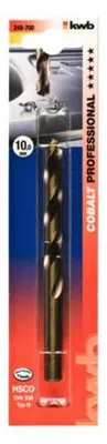 Obrázok produktu pre kwb COBALT HSS CO, Vŕtačka, Špirálový vrták, rotácia vpravo, 5 mm, 227 mm, Žehlička, Plast, Nerezová oceľ, Plech z nehrdzavejúcej ocele (tenký)
