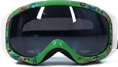 Produktbild von Trans  Snowboard Brille Rider Rookie Junior Sondermodell One Size Grün